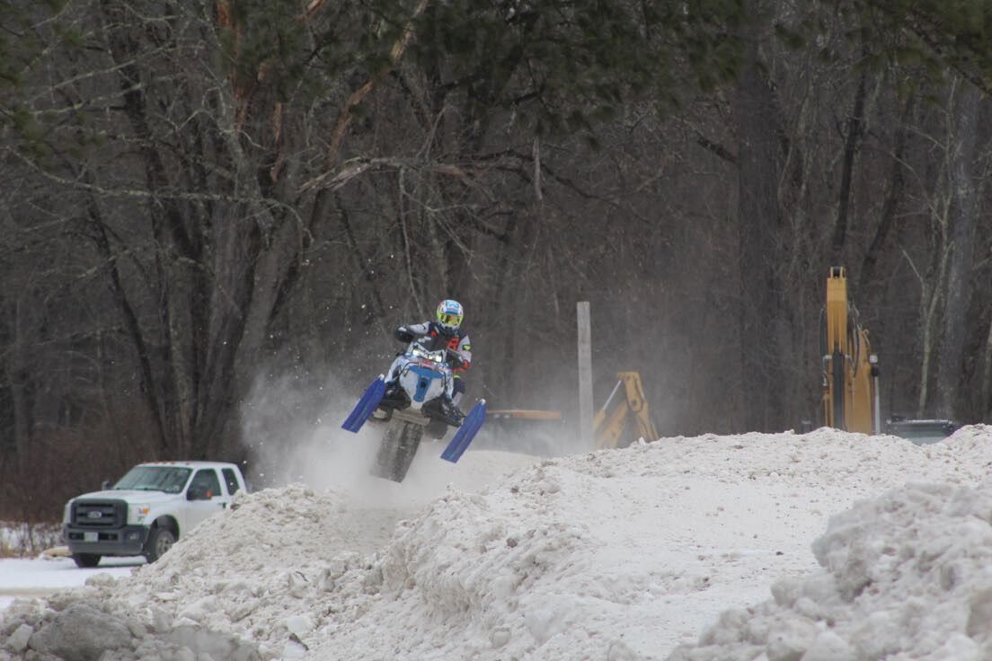 snowy jump